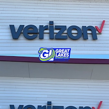 Alpenas-1-Commercial-Soft-Wash-Service-Building-Wash-Performed-for-Verizon-US-23-South-Alpena-MI 7